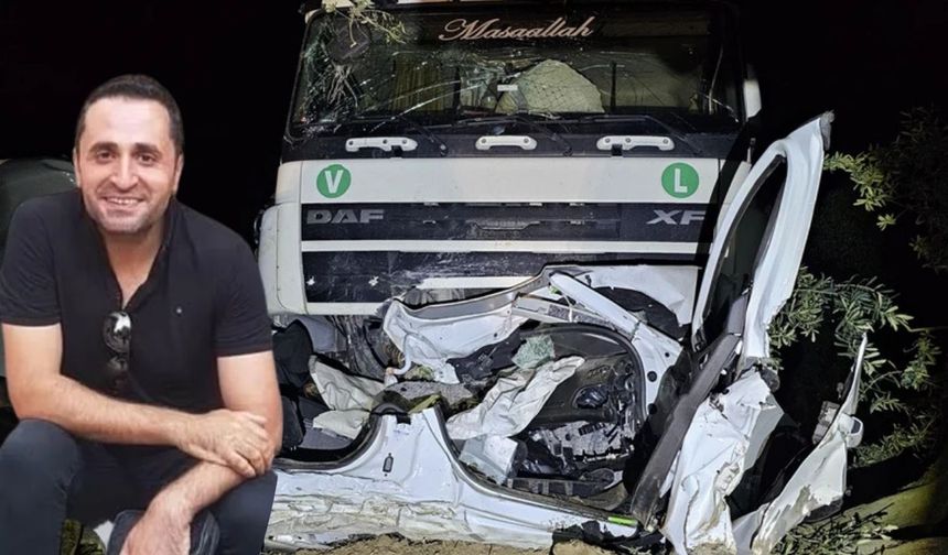 Erzincan’a kara haber: Genç sürücü kazada hayatını kaybetti