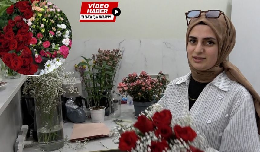 Erzincan’da Anneler Günü çiçeklerine yoğun ilgi!