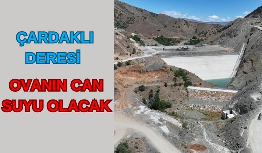 Erzincan’da o proje ile binlerce dönüm arazi suya kavuşuyor