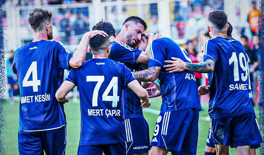 Erzincanspor ligin son maçında mağlup oldu