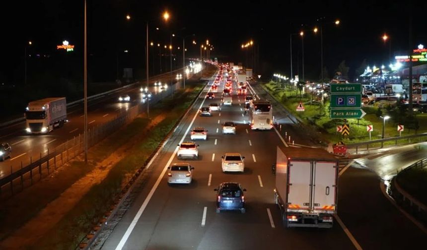 Kurban Bayramı için yola çıkacaklara uyarılar geldi