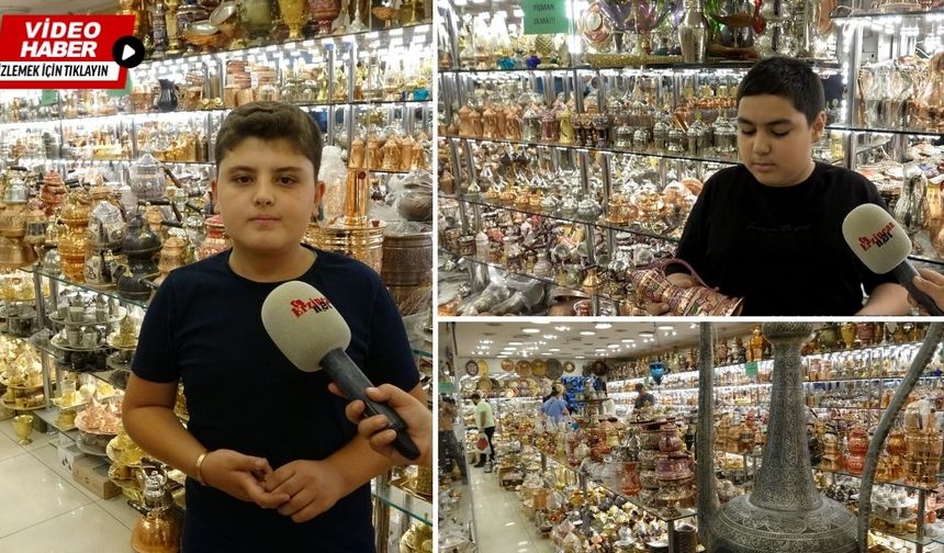 Erzincan Bakırları küçük ustalara emanet!