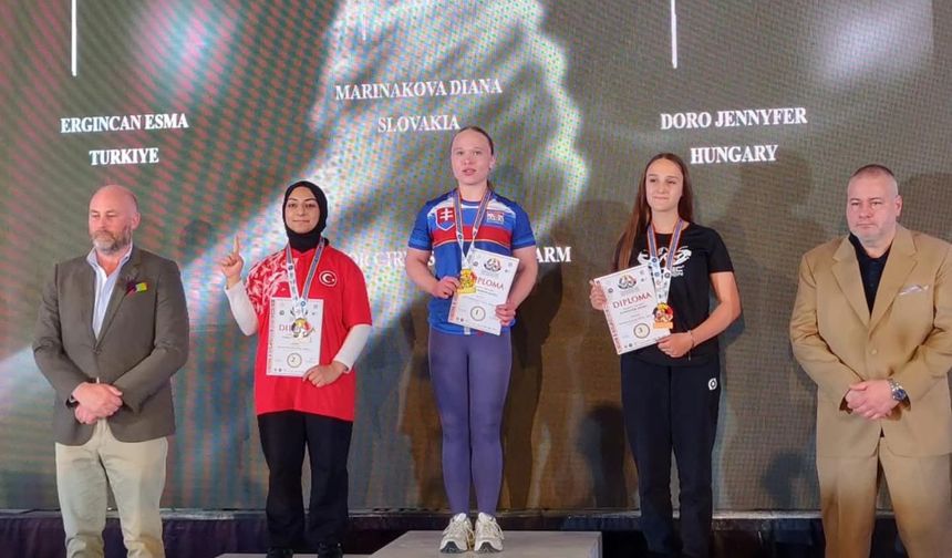 Kemahlı Milli Sporcu Avrupa ikincisi oldu