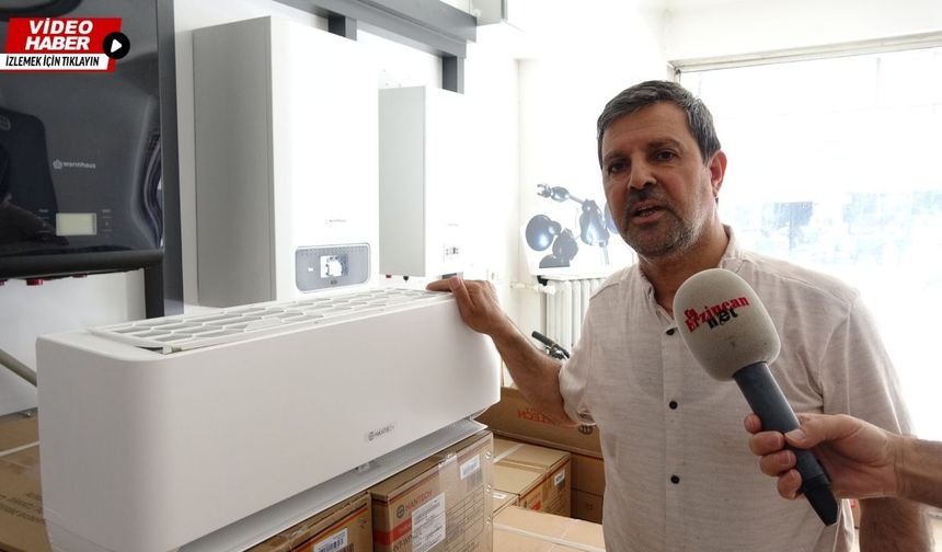 Erzincan’da 35 yıllık tecrübe konuştu: Klima kullanırken bunlara dikkat!