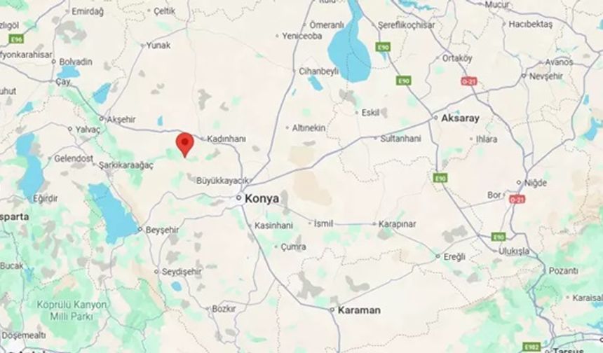 Son dakika... Konya'da deprem meydana geldi...