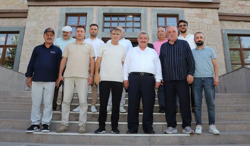 Efsane sporcu Şenol Güneş Kelkit’e geldi