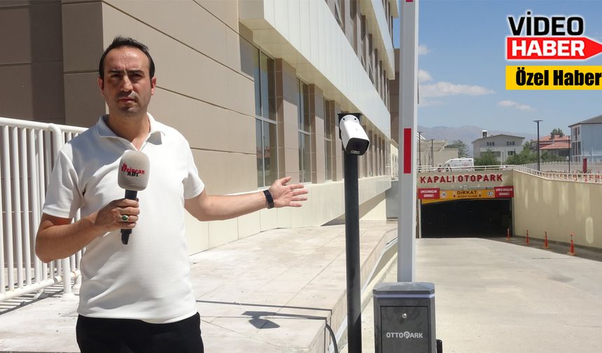 Erzincan Araştırma hastanesi kapalı otoparkı kapanıyor