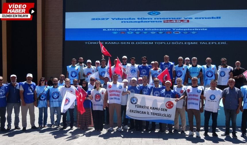 Erzincan Kamu-Sen’den sert mesaj