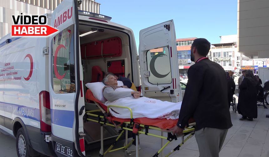 Erzincan’da taburcu hastalara ücretsiz ambulans hizmeti