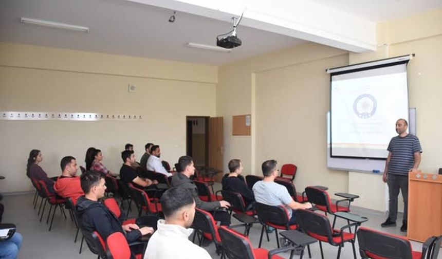 Erzincan'da emniyette bilgi toplama eğitimi