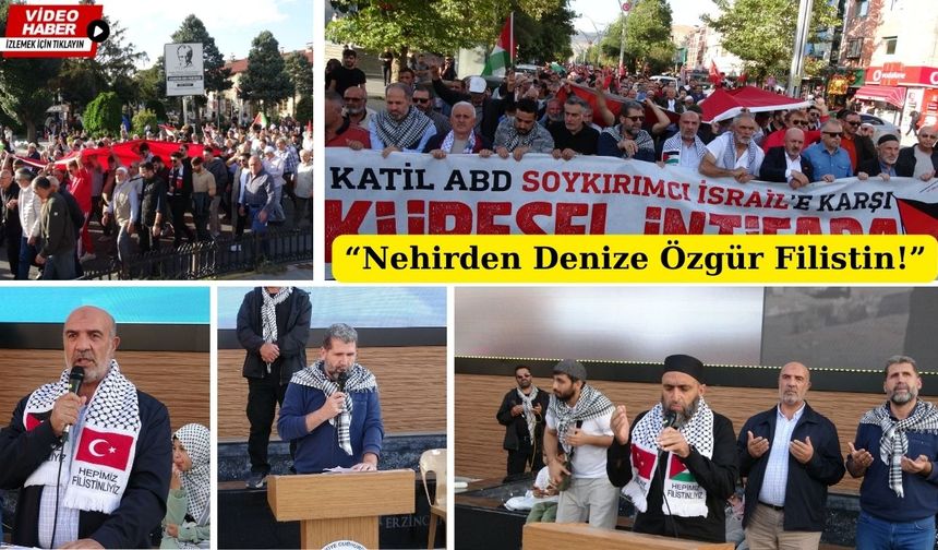 Erzincan sokaklarında adalet yürüyüşü: Zulme karşı direniş