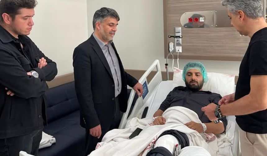 Başkan Kabadayı’dan hastalara moral ziyareti