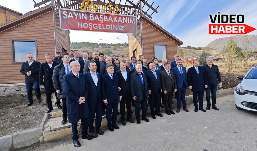 Binali Yıldırım, By Life Bungalov Evlerin açılışına katıldı