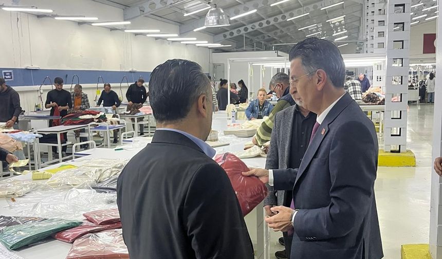 Tanrıverdi sektörün desteklenmesini istiyor.