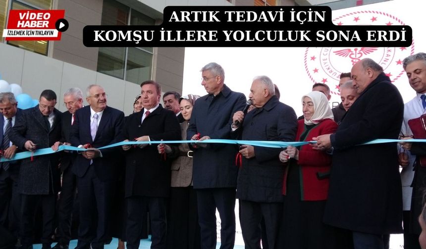 Erzincan’da tarih yazıldı: 500 yataklı hastane görkemli törenle açıldı!