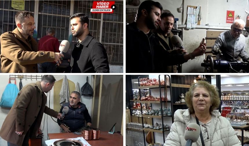 Erzincan’ın altın ellerinden bakır sanatı: Nesiller boyu yaşıyor