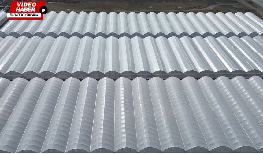 Erzincan’ın dev sera projesinde sona yaklaşıldı