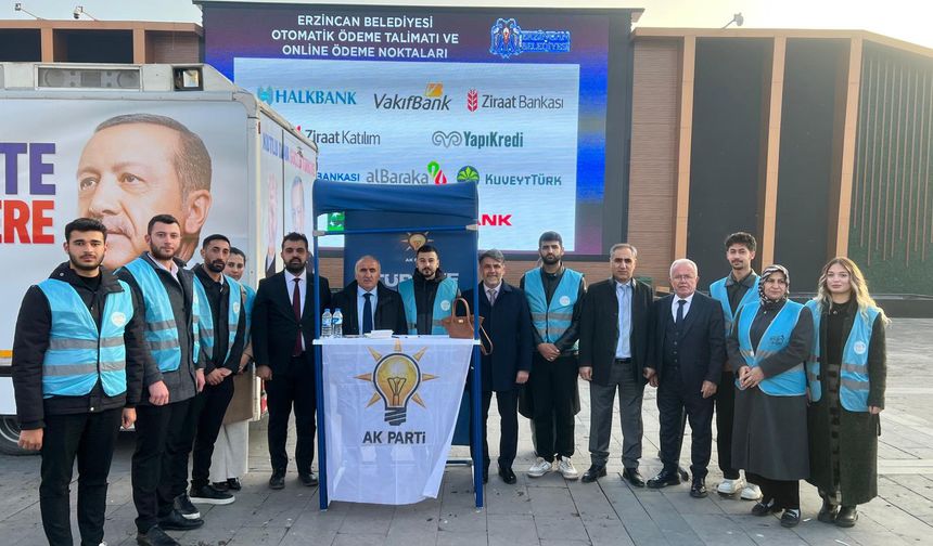 AK Parti’den Erzincan’da gönül buluşması: AK Nokta’ya yoğun İlgi