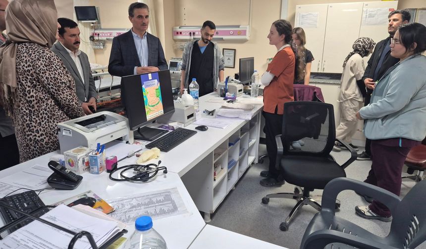 Kelkit'te toplu gıda zehirlenmesi, Vali Aydın Baruş olay yerinde...