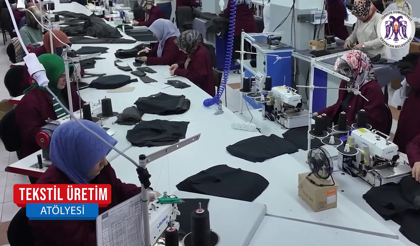 Erzincan Belediyesi’nden kadın üretimine destek