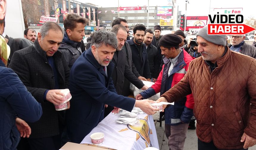 Erzincan AK Parti’den “Muhabbet durağı” etkinliği