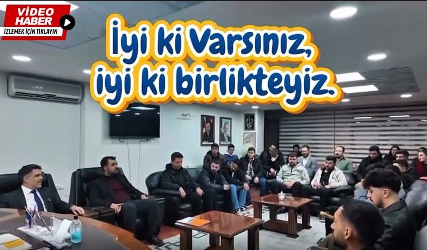Başkan Kabadayı gençleri "Erzincan Türküsü ile Ahlat'a Uğurladı"
