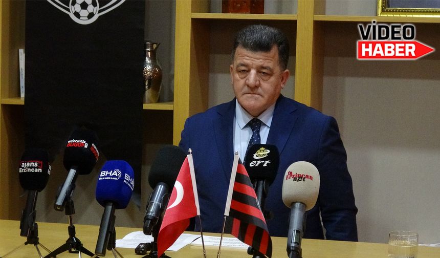 Güneş, Erzincanspor başkanlığına adaylığını açıkladı
