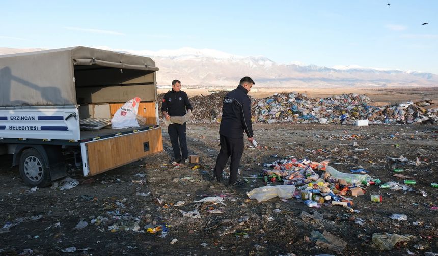 Erzincan’da Tarihi Geçmiş Ürünler Denetimde Ortaya Çıktı..