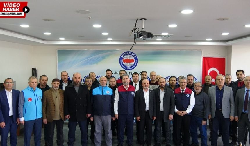 2026’nın ilk maaş gününde Erzincan’da memurlar ayakta