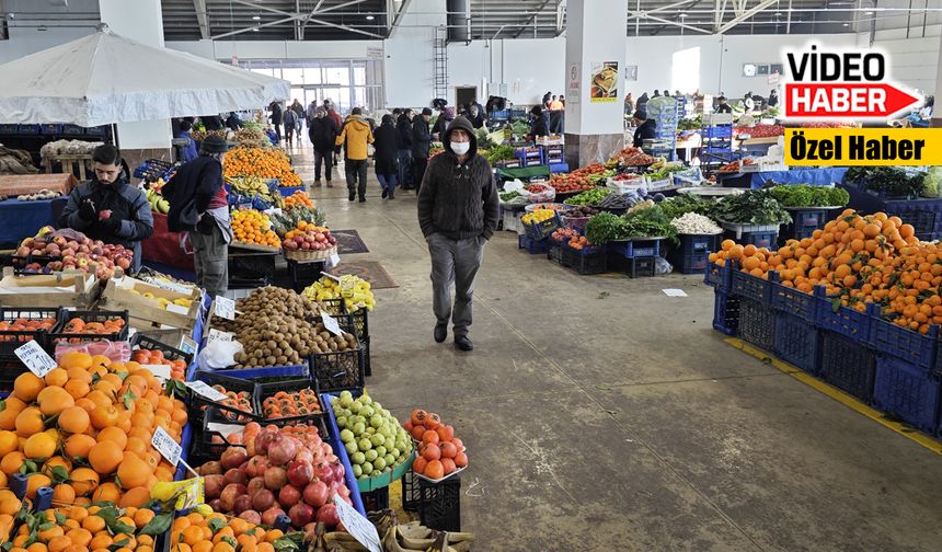 Erzincan Cumartesi Pazarında bu haftaki fiyatlar