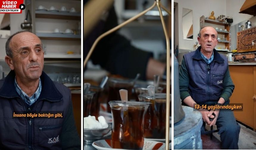 Erzincan’da 30 yıllık emek: Bir bardak çaya sığan ömür