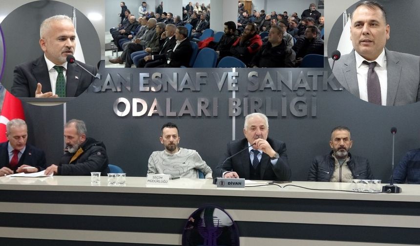 Erzincan’da marangoz esnafı kararını verdi: Değişim değil devam