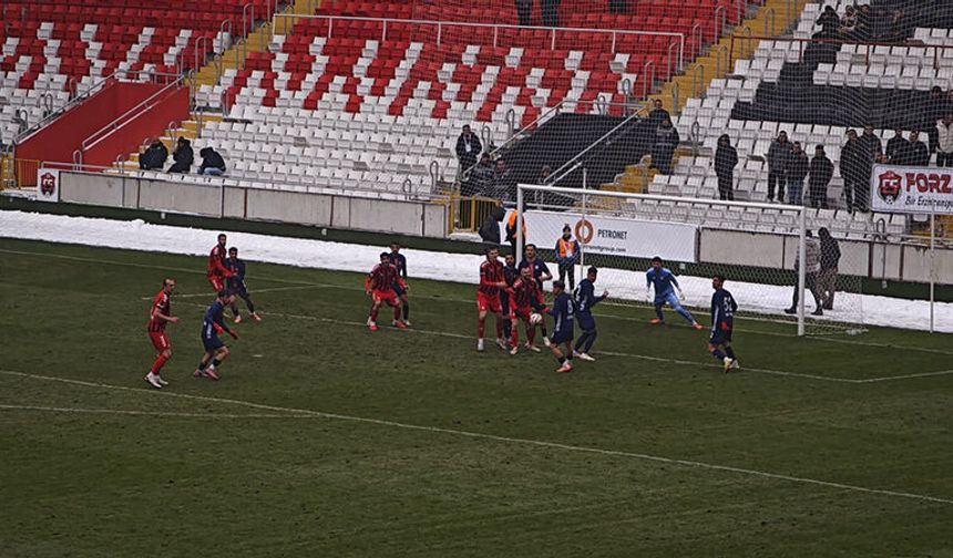 Erzincanspor kendi evinde kazandı