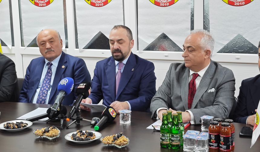 Acar, “Erzincan’ın toprağına ne eksen yetişir”