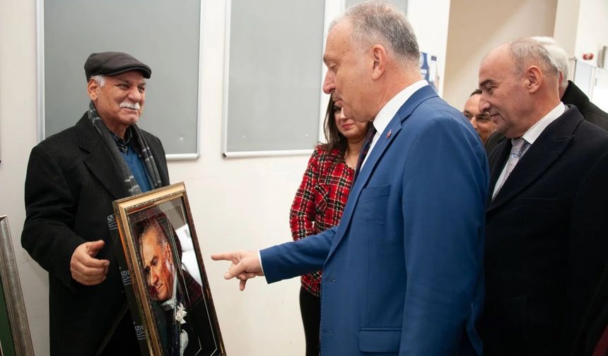 Erzincan’da 60+ Öğrencilerden Sanat Dolu Sergi