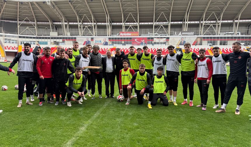24 Erzincanspor’da Şanlıurfaspor maçı öncesi moral desteği