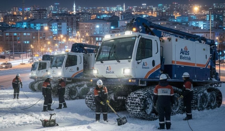 Aras Elektrik’ten Altyapı Atağı: 14 Yeni Dev Cihazla “Nokta Atışı”