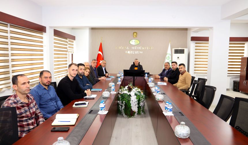 DSİ'de Erzincan Masası: 2026 Yol Haritası Şekillendi