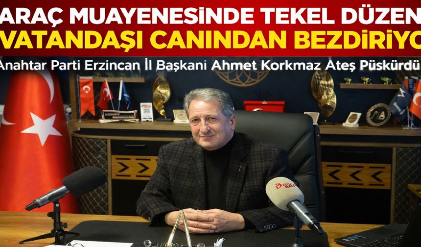 Erzincan’da araç muayenesinde isyan: “Basit bir ampul için ikinci randevu!”