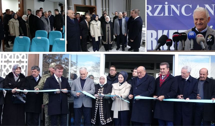 Erzincan’da Bugünkü değeri 750 milyon Tl olan kompleksin açılışı yapıldı