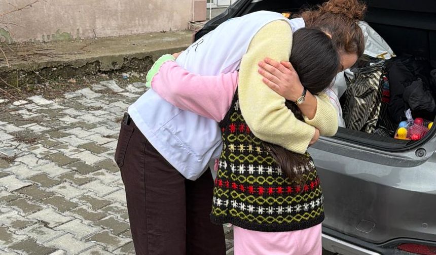 Erzincan'da Ramazan öncesi dağ yollarında umut yolculuğu
