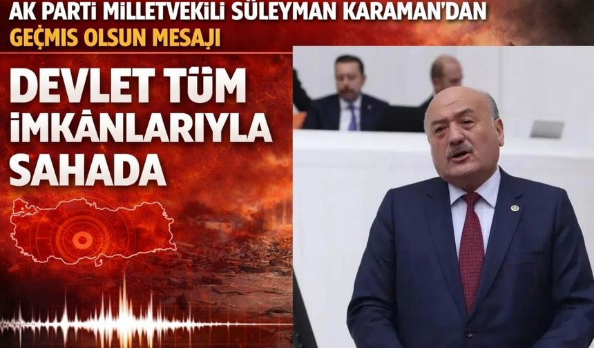 Kemah’ta yer sarsıldı, gözler sahaya çevrildi: Karaman’dan ilk açıklama