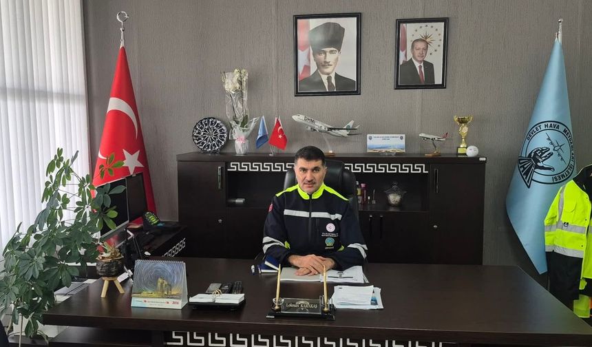 Erzincanlı Karakaş, yeni görev yerine başladı