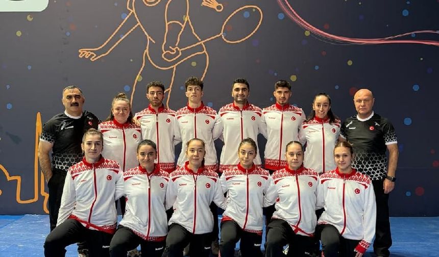 Erzincanlı sporcular milli takımın iskeletini oluşturdu