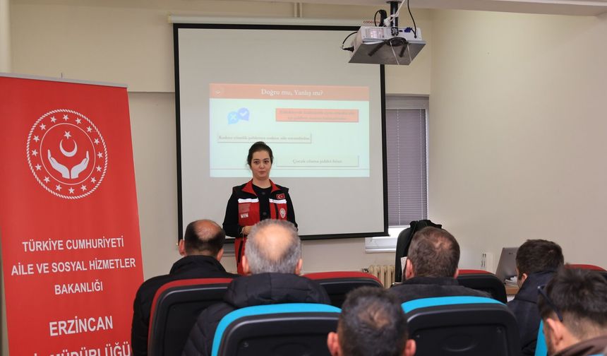 Erzincan’da Kadına Yönelik Şiddete Karşı Farkındalık Artıyor