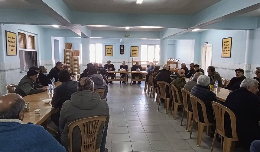 Altınbaşak'ta seçim heyecanı yaşandı...