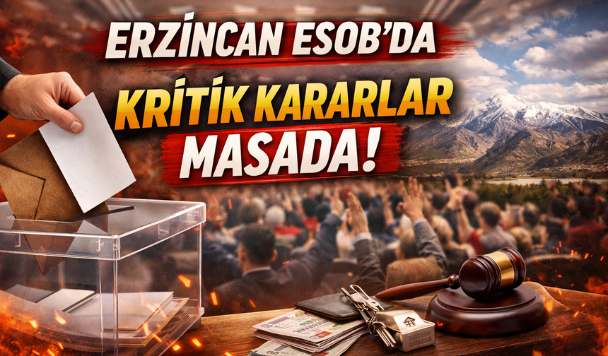 Erzincan esnafının geleceği bu masada: Kritik kararlar kapıda!