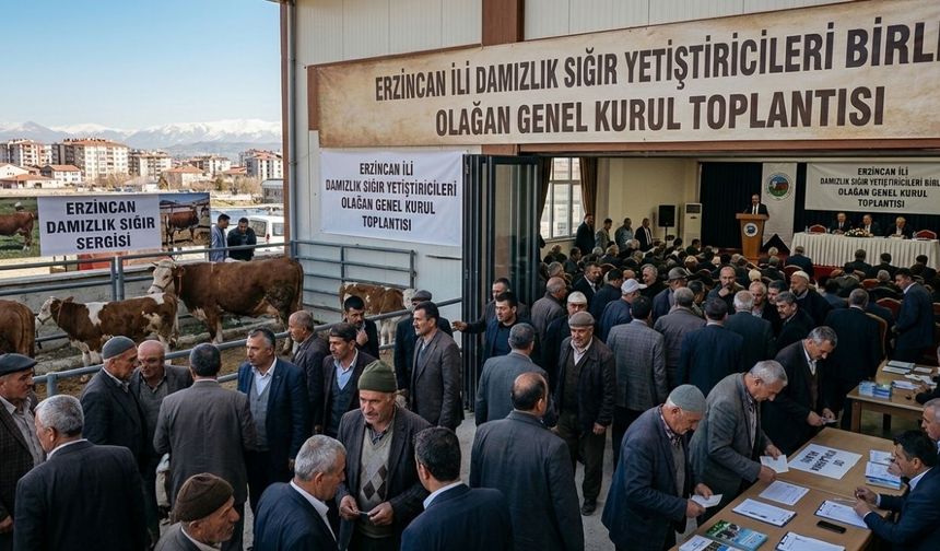 Erzincan Hayvancılığında Büyük Gün: Dev Birlik Sandığa Gidiyor!