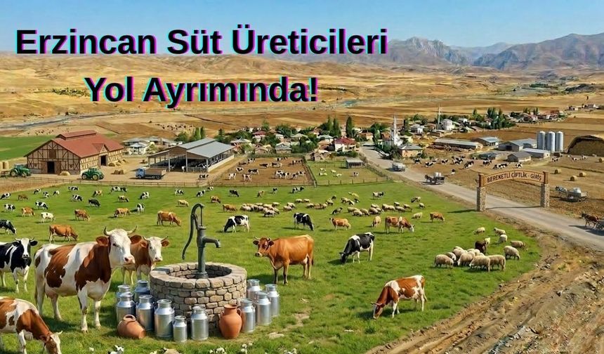 Erzincan Süt Üreticileri Yol Ayrımında: "Dev Birlik İçin Kapatma Kararı mı?"
