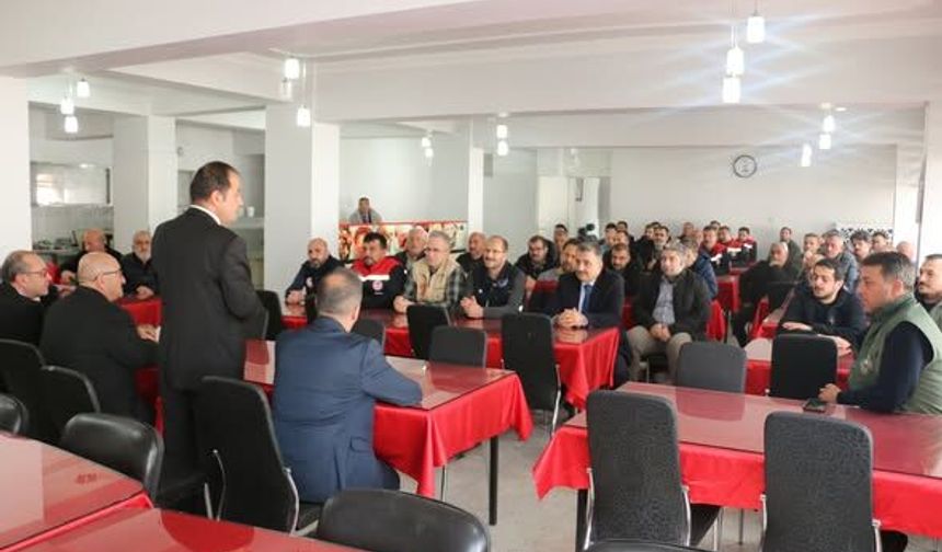 Erzincan tarım camiası bayram coşkusunu paylaştı